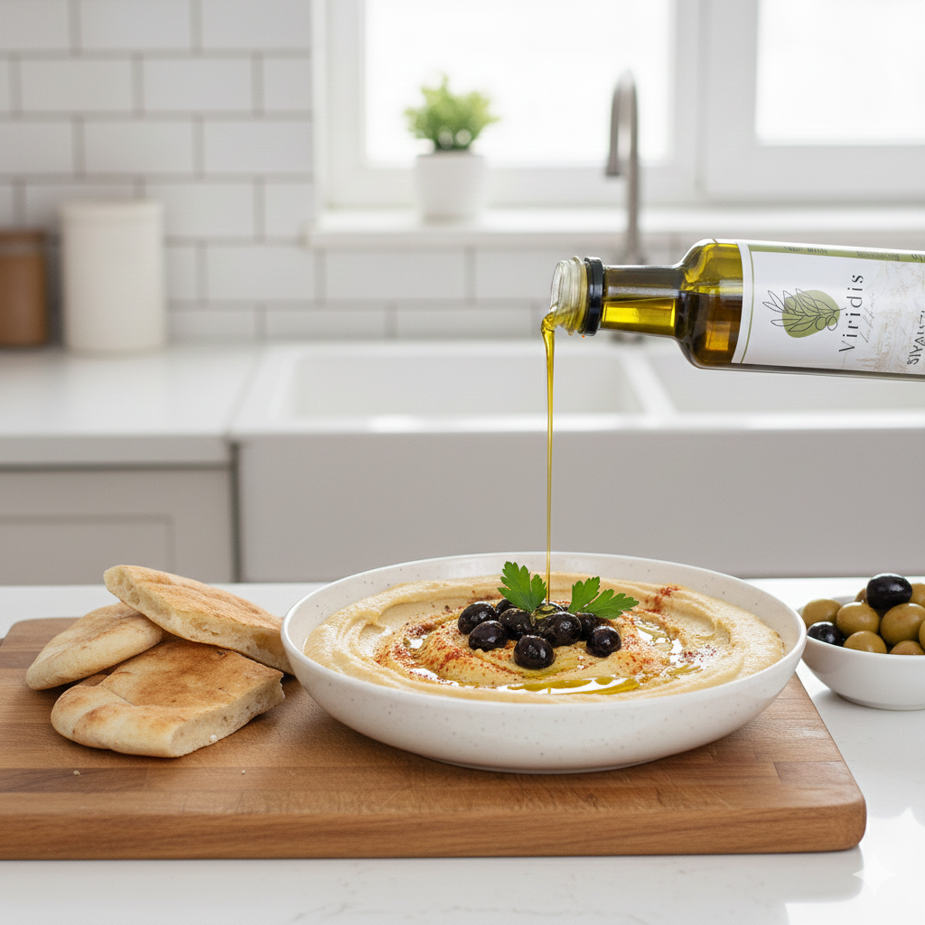 Zeytinyağlı Siyah Zeytinli Humus Tarifi