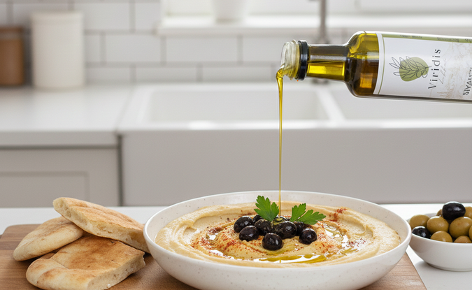 Zeytinyağlı Siyah Zeytinli Humus Tarifi