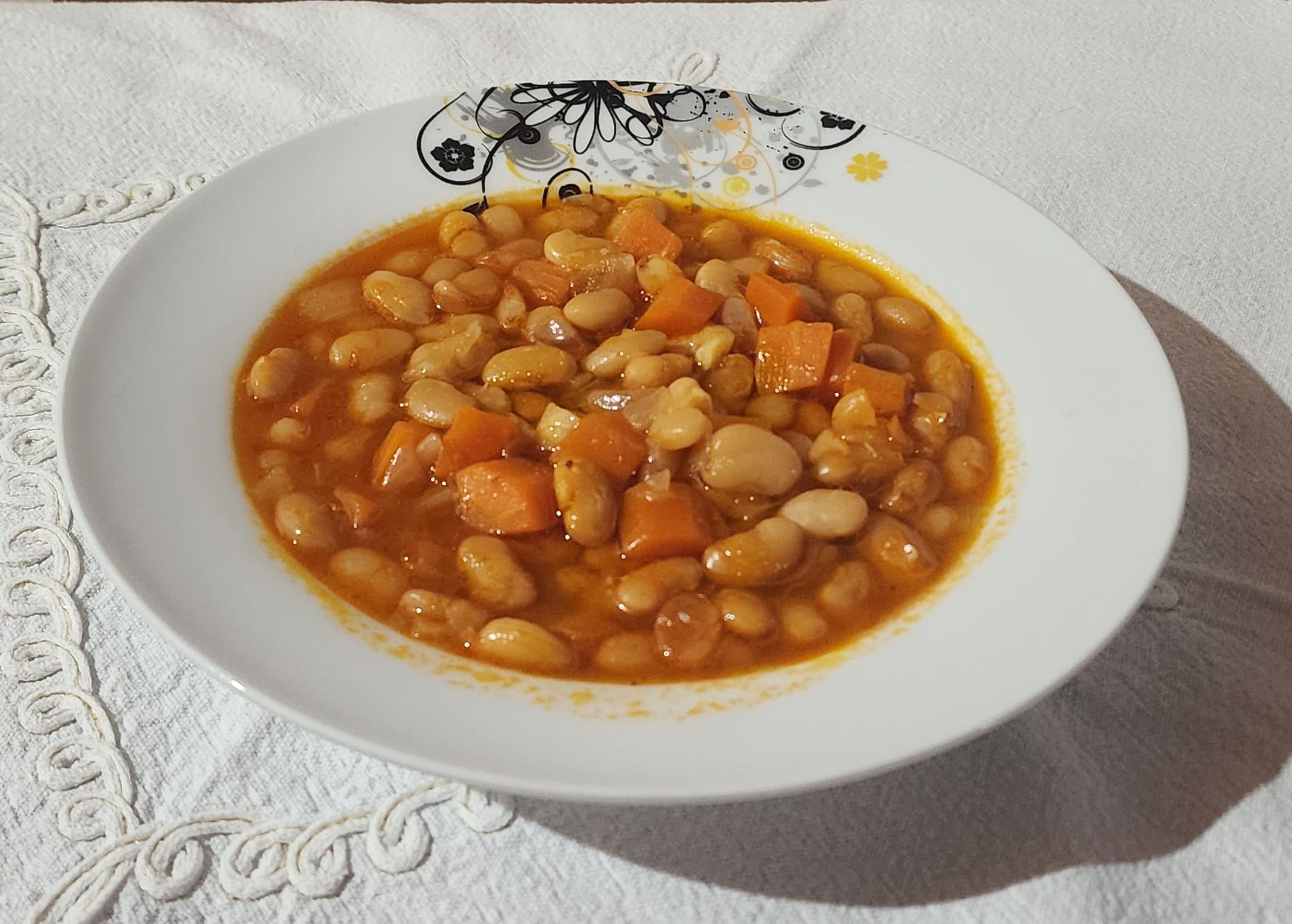 Ege Usulü Zeytinyağlı Kuru Fasulye Tarifi