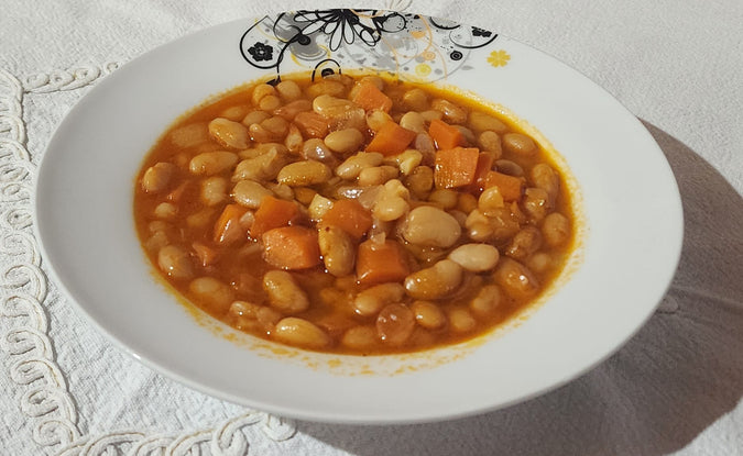 Ege Usulü Zeytinyağlı Kuru Fasulye Tarifi