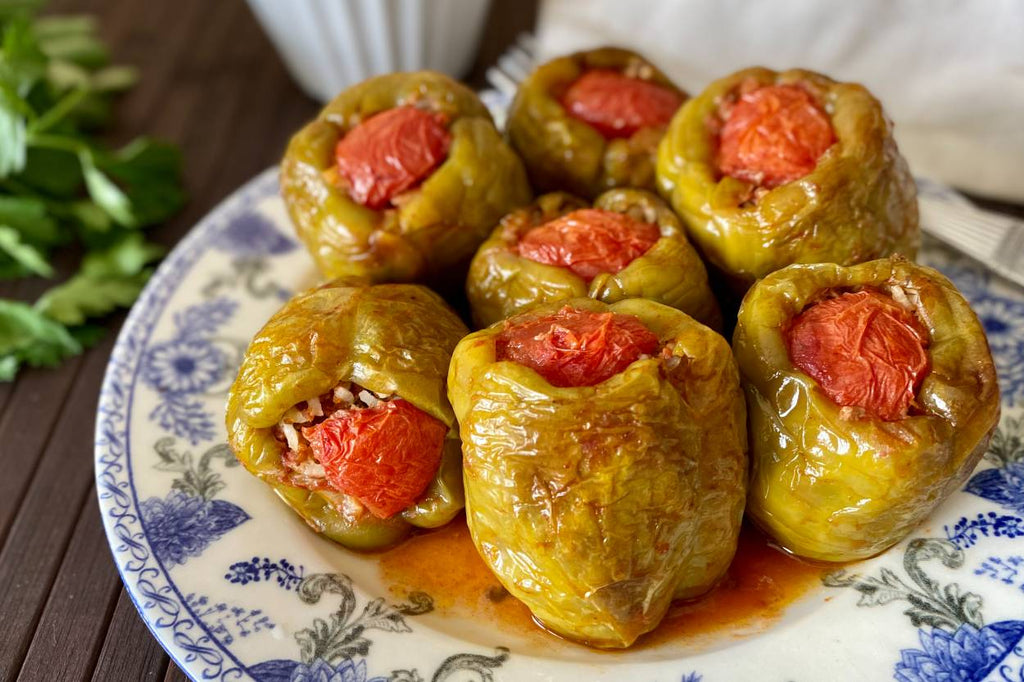 Zeytinyağlı Biber Dolması Tarifi