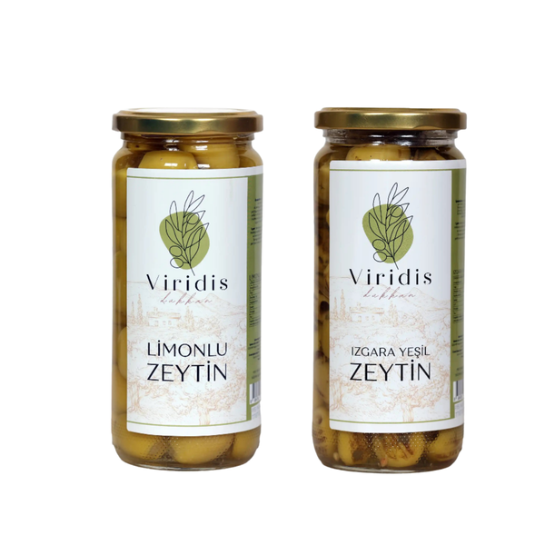🫒Limonlu Zeytin & Izgara Zeytin Gurme Paketi