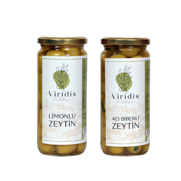 🫒Limonlu Zeytin & Biberli Zeytin Gurme Paketi