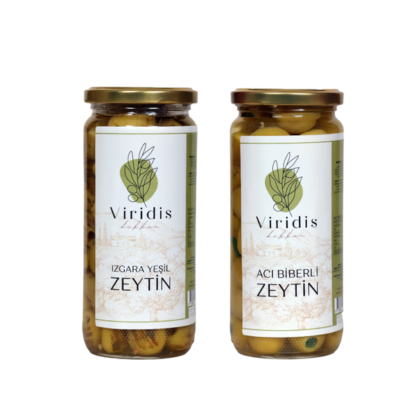 🫒Izgara Zeytin & Biberli Zeytin Gurme Paketi