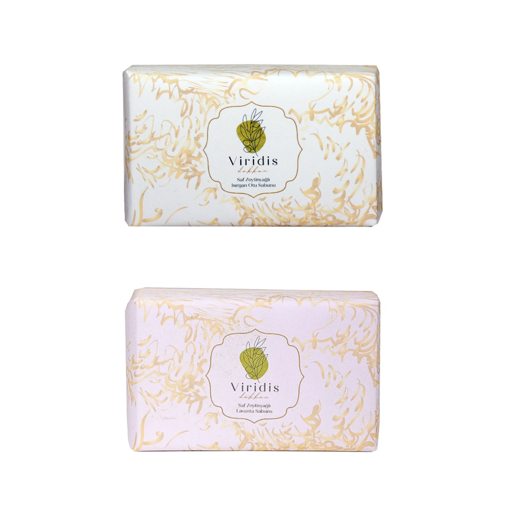 💜Isırgan Otlu & Lavantalı Katı Sabun Paketi
