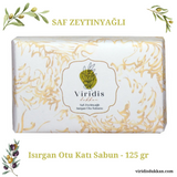🍃 Saf Zeytinyağlı Isırgan Otlu Katı Sabun